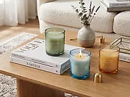 Lot de 3 bougies parfumées SHEER JOY Cire de soja Notes de fraîcheur_1183161