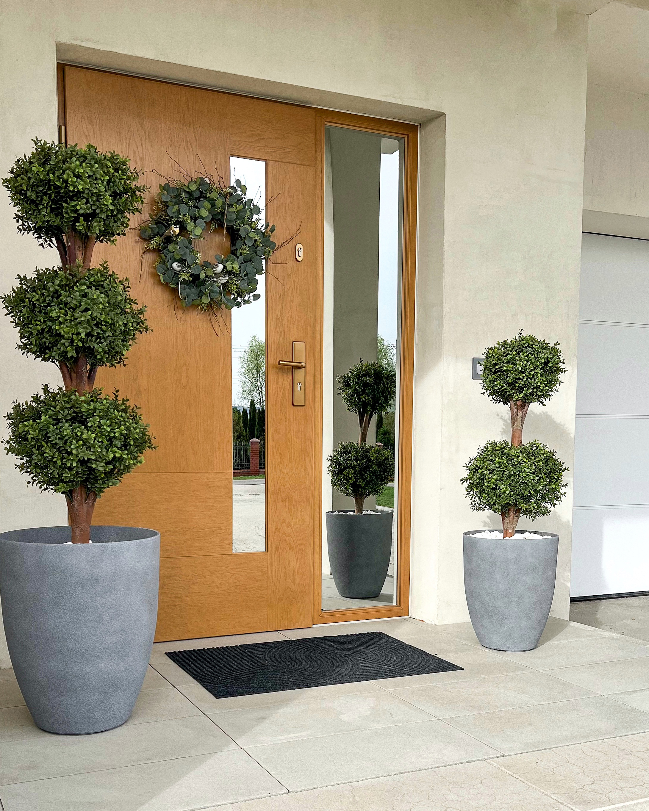 Artificial Potted Plant 92 cm BUXUS BALL TREE_923020