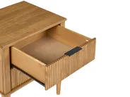 Bedroom Set Pine Wood AMBAZAC 160 x 200 cm (EU King Size) Light Brown_1118986