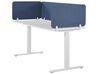 Desk Screen 72 x 40 cm Blue WALLY_800868