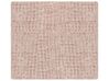 Faux Fur Bedspread 200 x 220 cm Pink SALKA_917379