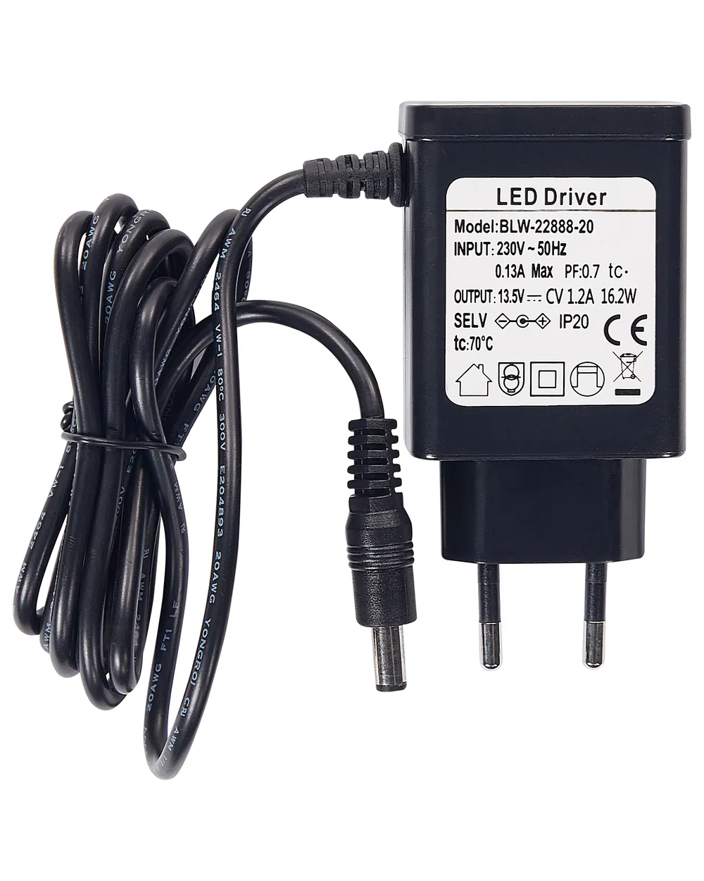 Lampada da scrivania a LED LACERTA con Caricatore wireless Metallo Argento_855755
