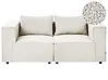 Modular Sofa 2 Seater AXEBO Boucle Off-White