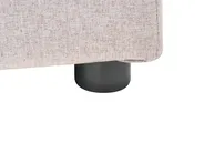 Bett mit Stauraum LAURESSES Stoff Hellbeige 160 x 200 cm_1153517