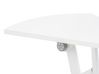 Folding Office Desk with Casters 90 x 64 cm White BENDI_937650