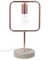 Metal Table Lamp Copper MUNDO_877575
