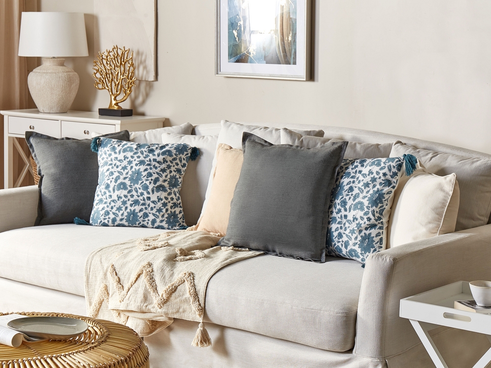 Grey bedroom cushions online