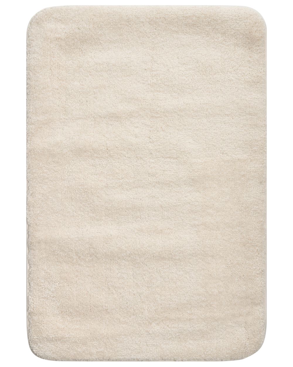 Tapete casa de banho URLANA Branco creme 60 x 90 cm Microfibra