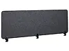 Desk Screen SPLIT 180 x 50 cm Dark Grey