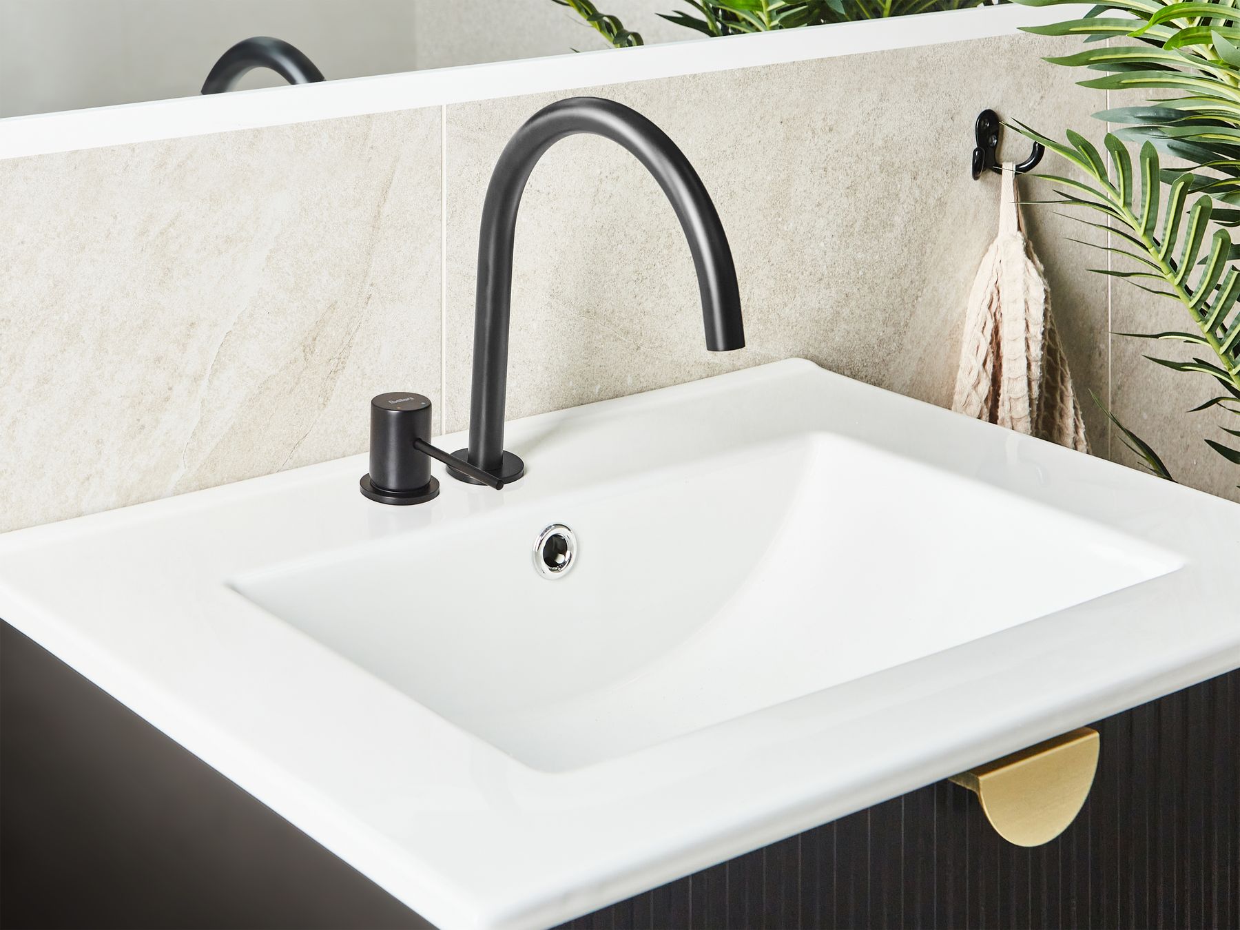 Bateria umywalkowa czarna COLICO _998774