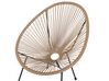 PE Rattan Bistro Set Natural ACAPULCO II_813828