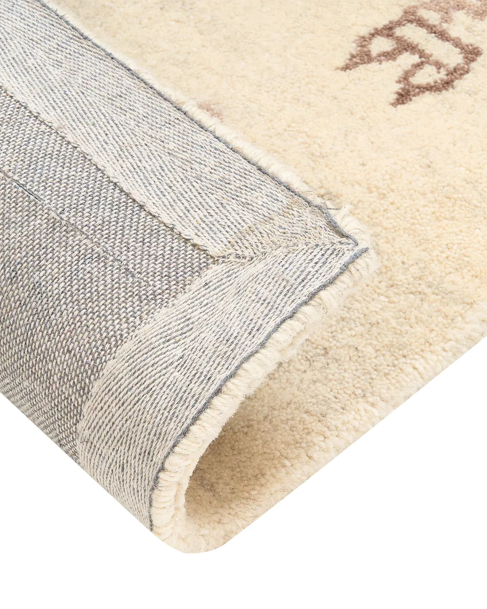 Rug SULUCA Beige 200 x 300 cm Gabbeh Wool_863589