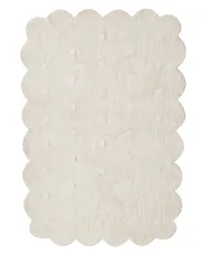 Tappeto per bambini SAREKI Beige 140 x 200 cm Cotone_906830
