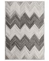 Kožený koberec 160 x 230 cm sivý AYTEPE_851047