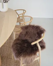 Faux Fur Rug MUNGO Brown 63 x 95 cm_1048154