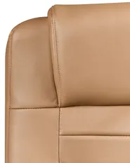 Massage Chair DIAMOND with Heating Leather Light Brown_1016778