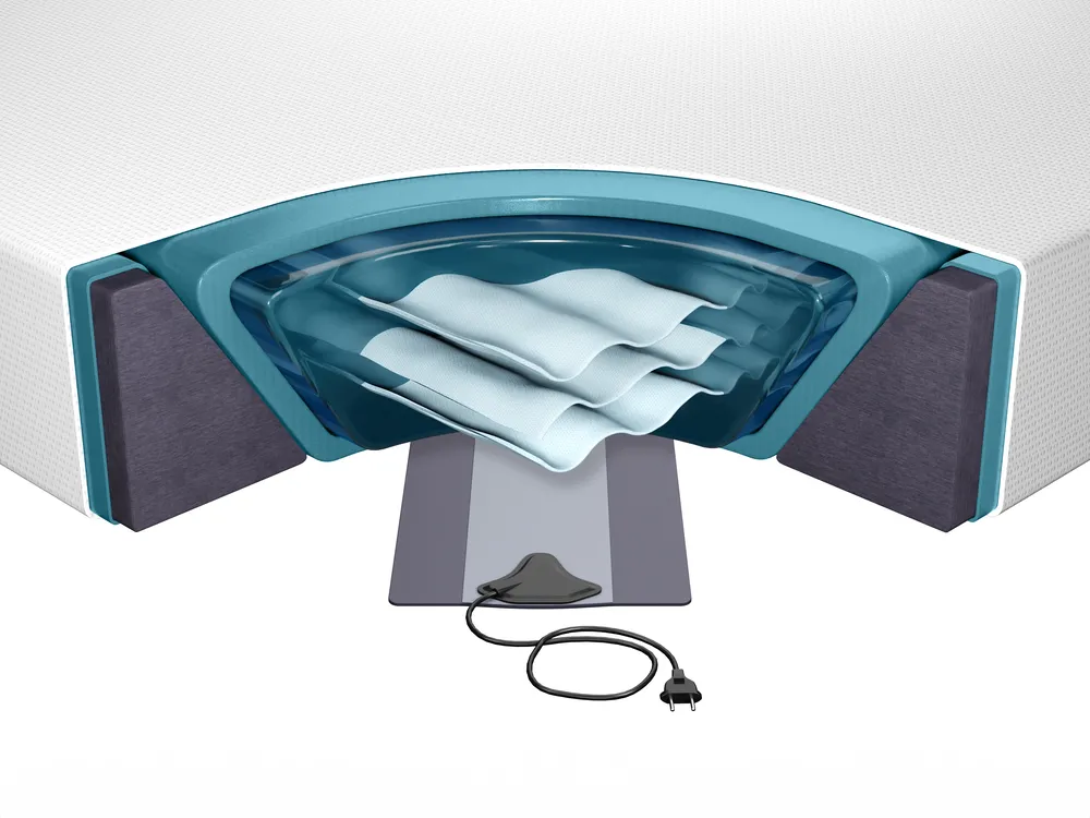 Waterbed Mattress with Accessories SOLERS 180 x 200 cm (EU Super King)