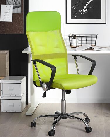 Swivel Office Chair Green DESIGN