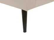 Bett mit Lattenrost Samtstoff BRIN 140 x 200 cm Taupe_942108