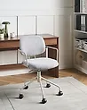 Silla de oficina RIPLEY Tela Gris