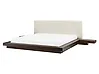 Bed ZEN 160 x 200 cm (EU King Size) Dark Ash Wood