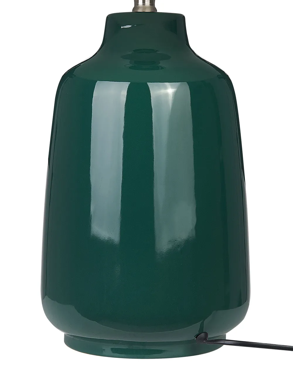 Table Lamp CARETA Ceramic Dark Green_849260