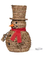 Dekoracja świąteczna LED OLAFSVIK 52 cm Bałwan Naturalny_1015300