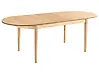 Rozkladací jedálenský stôl LARTO svetlý jaseň 180/220 cm 90 cm