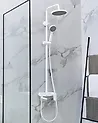 Kolumna prysznicowa z deszczownicą GURARA Biały