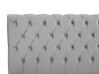 Velvet EU Super King Size Bed Grey AVALLON_694703