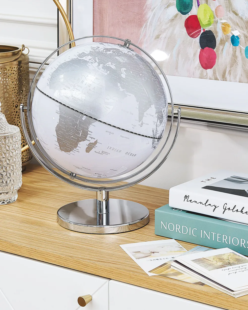 Globe DRAKE 33 cm Silver