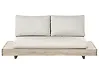Garden Sofa 2 Seater MARETTIMO Certified Acacia Wood Beige