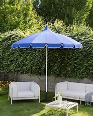 Ombrellone da esterno 245 cm MINOA Blu_1178904