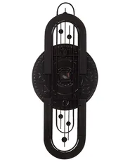 Zegar ścienny NOBELIUM 36 cm Metal Złoty_935701
