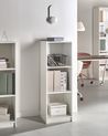 Háromszintes könyvespolc ZEHNA 117 cm Fehér