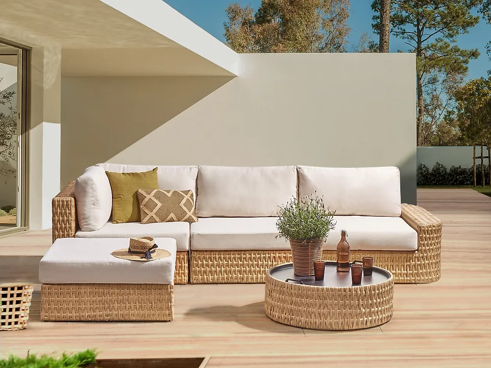 Warm Rattan Color Rattan Furniture Colors Wicker Furniture: Spring Back Porch Ideas