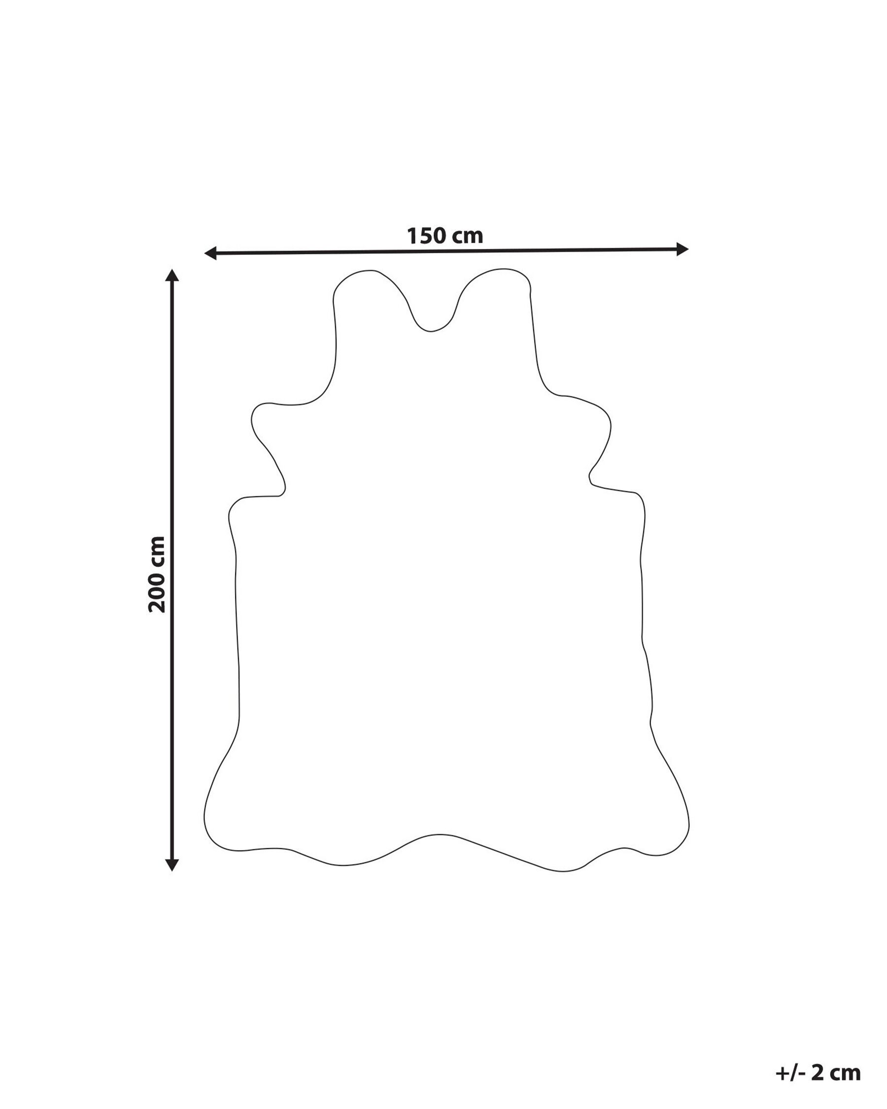 Faux Fur Area Rug 150 x 200 cm Brown KNOLL_913740 Faux Fur Area Rug 150 x 200 cm Brown KNOLL_913740