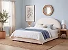 Bed Boucle VAUCLUSE 160 x 200 cm (EU King Size) Off-White