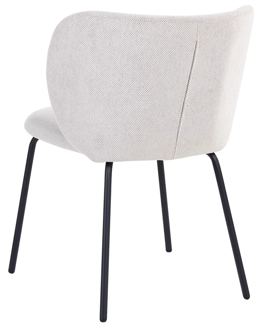 Set of 2 Dining Chairs CALERA Fabric Off-White_1055187