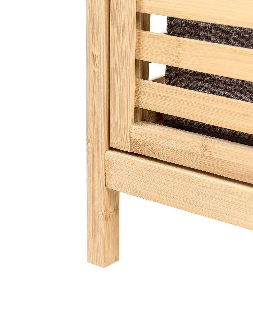 Tilt-Out Laundry Cabinet CUTERVO 40 cm Bamboo Light Brown_1135817