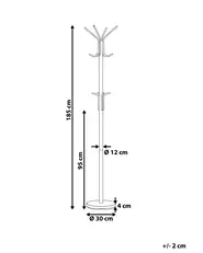 Wieszak na ubrania CLAXTON Srebrny_757230