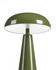 Wireless LED Table Lamp BOCONO with Dimmer Metal Green_955078
