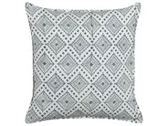 Zestaw 2 poduszek dekoracyjnych CORDATA 45 x 45 cm Bawełna Niebieski Wzór orientalny_838576