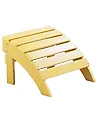Garden Footstool ADIRONDACK Yellow
