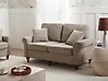 Sofa 2 Seater GINNERUP Fabric Taupe