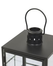 Lanterne Décorative Beliani Bintan - Métal Noir, Style Scandinave