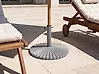 Socle de parasol CAREZZA Rond Gris 21 kg