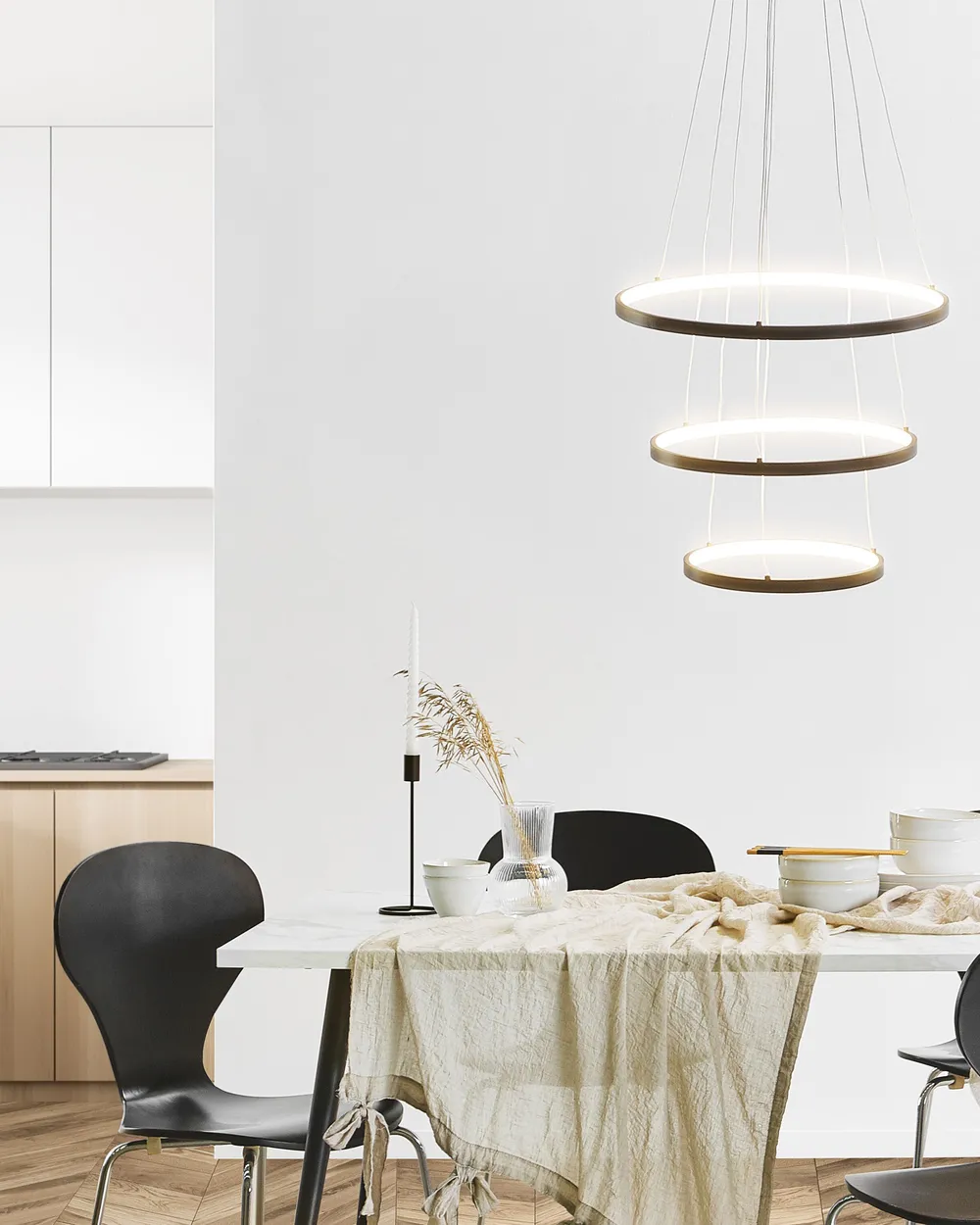 LED Pendant Lamp ATREK Metal Black_815672