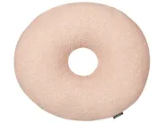 Zestaw 2 poduszek dekoracyjnych HESPERIS Boucle Pastelowy róż Jednolity_888271