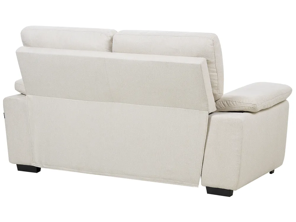 Sofa 2 Seater VOGAR Fabric Light Beige_901138